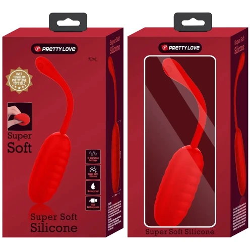 Виброяйцо LYBAILE Pretty Love - Kirk Egg Red (BI-014654-2)