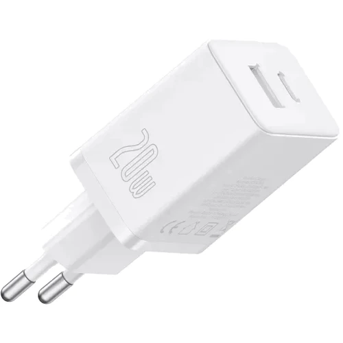 Зарядное устройство Baseus Wall Charger USB-C+USB Cube Fast Charger 20W Cluster White (P10111403213-00): Тип сетевое
