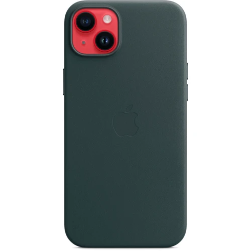 Чохол для iPhone Apple for iPhone 14 Plus Leather Case with MagSafe Forest Green (MPPA3) : Тип чохла накладка на заднюю часть