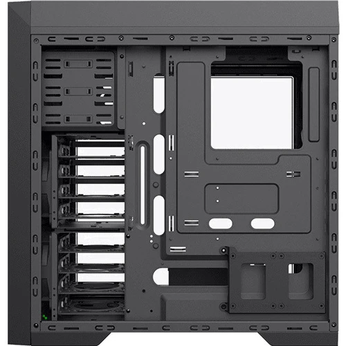 Корпус GameMax M905S Titan Silent-TYC: Материал передней панели пластик