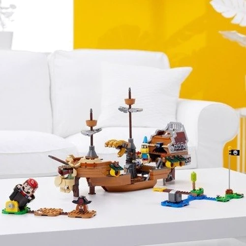 Конструктор LEGO Super Mario Летательный аппарат Боузера. Дополнительный уровень (71391): Количество деталей, шт. 1152