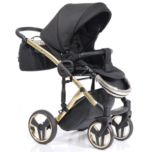 Универсальная коляска 2 в 1 Junama Diamond Onyx 03 (J-O-03): Возможность установки люльки есть