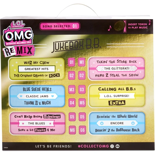 Игровой набор с коллекционной куклой L.O.L. Surprise! серии "O.M.G. Remix" - Селебрити (569879) фото 11