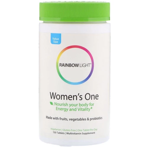 Rainbow Light Just Once Women's One Food-Based Multivitamin 150 Tabs Витамины для женщин