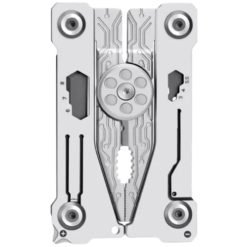 Мультитул Xiaomi Nextool Silver Wing EDC Tool (NE20182/3260072): Количество инструментов 14