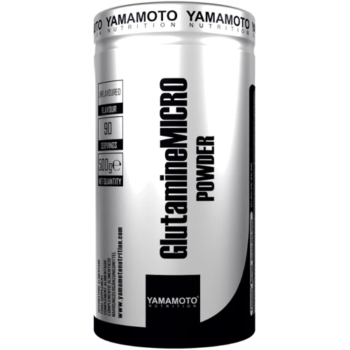 Амінокислота для спорту Yamamoto Nutrition Glutaminemicro Powder 500g Pure / 90 servings
