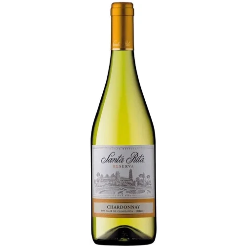 Вино Santa Rita Reserva Chardonnay Casablanca Valley D.O., белое сухое, 13.5% 0.75л (MAR7804330231201)