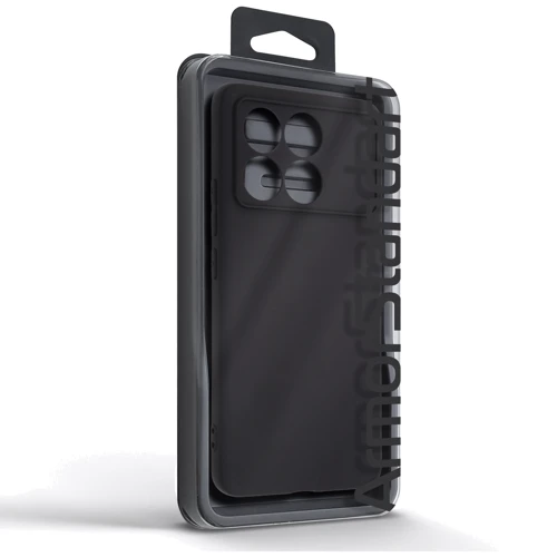 Чохол для телефона ArmorStandart Matte Slim Fit Camera cover Black для Xiaomi Poco F6 Pro (ARM73511): Колір черный