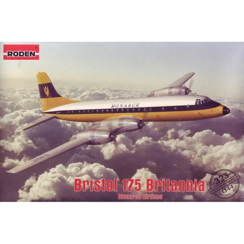 Модель Roden Лайнер Bristol 175 Britannia Monarch Airlines (RN323)