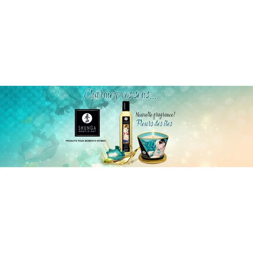 Массажное масло Shunga Sensual - Island Blossoms (250 мл)