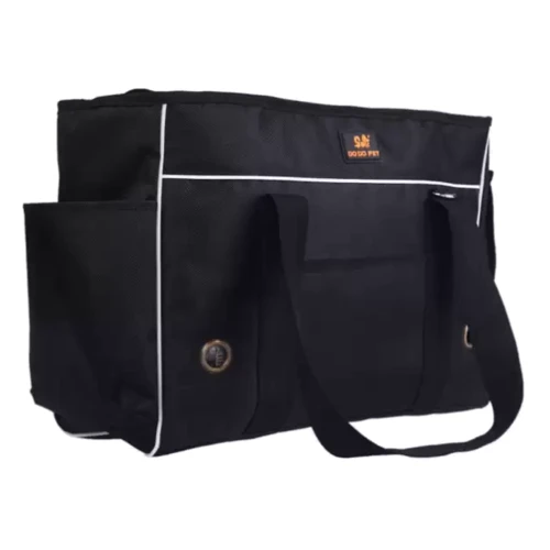 Сумка-переноска Do Do Pet Classik Black M 44х18х31см черная (6931233200028)