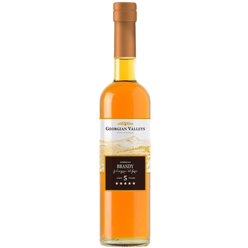 Бренди Georgian Valleys Brandy 5 YO, 0.5л 40% (WHS4860038006919)