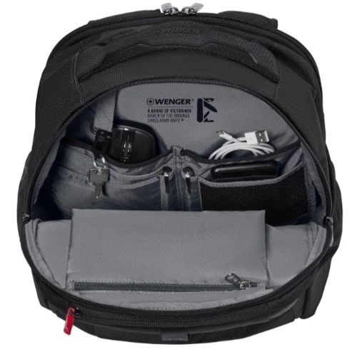 Сумка для ноутбука Wenger 16" XE Professional Black: Внутрішні розміри 255x370x15 мм