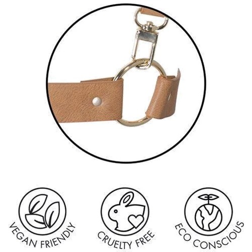 Наручники Bijoux Indiscrets MAZE - Wide Cuffs Brown