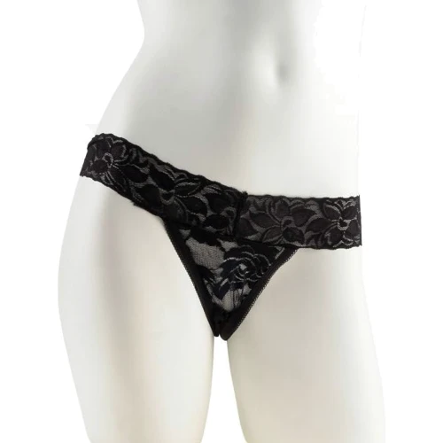 Стринги с вибропулей Fetish Fantasy Plus Size Hanky Spank Me