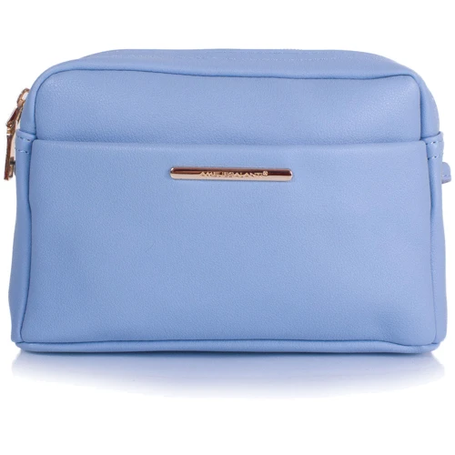 Женская сумка кросс боди Amelie Galanti голубая (A981225-L.blue): Застежка Молния