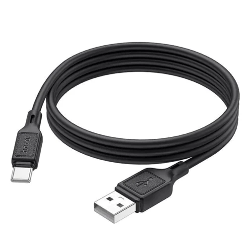 Кабель Hoco USB Cable to USB-C X90 3A 1m Black фото 3