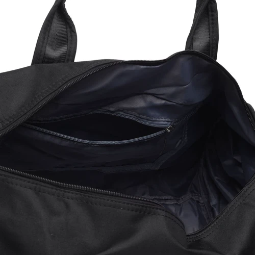Мужская сумка бочонок Remoid черная (1Remt10-black): Стиль Спортивный