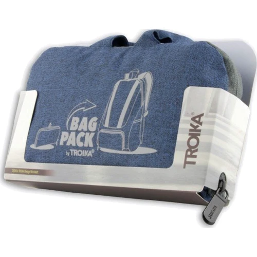 Чоловічий рюкзак Troika BAGPACK синій (RUC01/DB): Країна виробник Китай