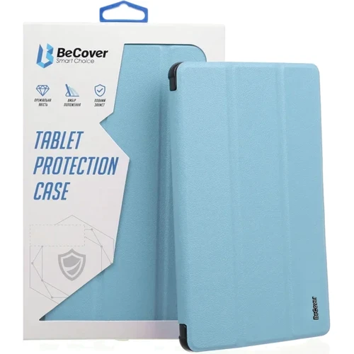 Аксессуар для iPad BeCover Tri Fold Soft TPU Silicone Light Blue for iPad Air (2020-2025) (711409)