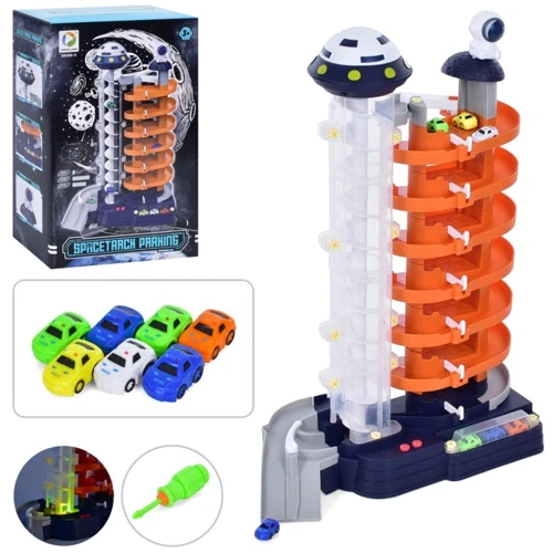 Гараж 7-этажный, машинки, звук, свет (XDL588-12): Производитель Noname