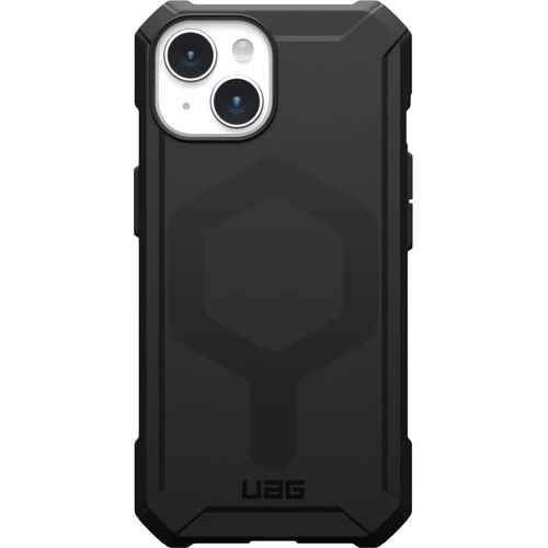 Чехол для iPhone Urban Armor Gear UAG Essential Armor Magsafe Black (114288114040) for iPhone 15: Цвет черный