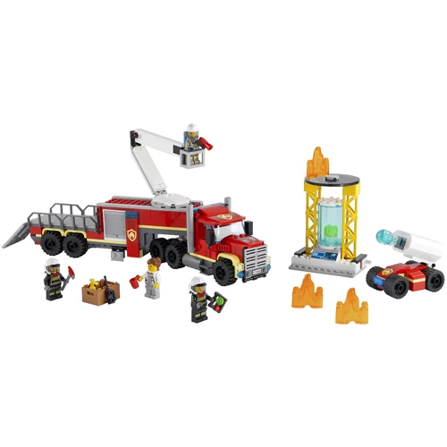 LEGO City Пожарный командный пункт (60282): Количество деталей, шт. 380