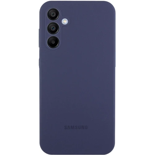 Чохол для телефона Lakshmi Premium Silicone Case з Logo Full Camera Midnight Blue для Samsung A356 Galaxy A35