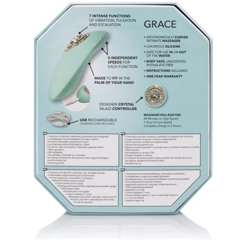 CalExotics Pave Grace вибратор для клитора, 10.25 см