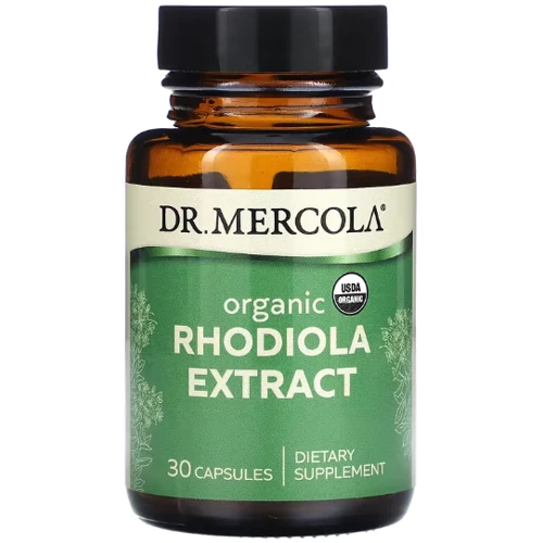 Dr. Mercola Organic Rhodiola Extract Родіола 340 мг 30 таблеток