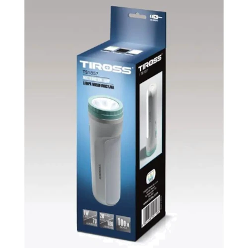Ліхтар туристичний Tiross TS-1857 any color: Максимальний час роботи, год 4