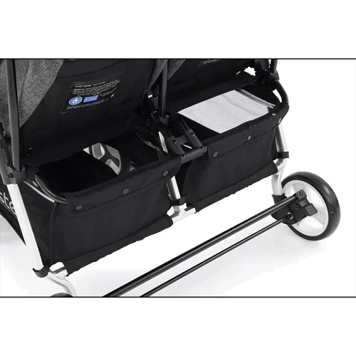 Прогулочная коляска для двойни Babystyle Oyster Twin Mercury: Возможность установки люльки нет