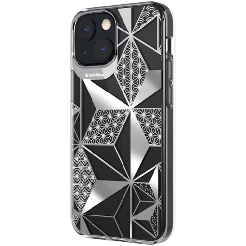 Чехол для iPhone Switcheasy Artist Asanoha (GS-103-207-208-194) for iPhone 13 mini: Материалы поликарбонат и полиуретан