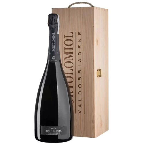 Игристое Bortolomiol Prior Valdobbiadene Prosecco Superiore wooden box белое 1.5л (BWQ0718)