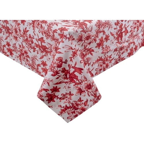Скатерть водоотталкивающая Lefard Home Textile Corso 140х180 см Красный (715-374): Тип скатерть