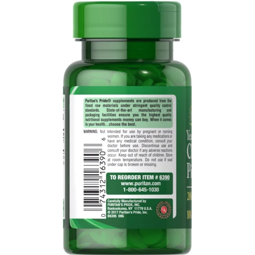 Puritan's Pride Chromium Picolinate 200mcg Yeast Free 100tabl: Пол Унисекс