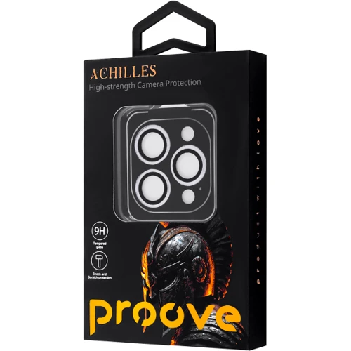Захисне скло для iPhone Proove Tempered Glass Achilles Silver для Camera iPhone 15 Pro / 15 Pro Max: Тип захисту екрана на камеру