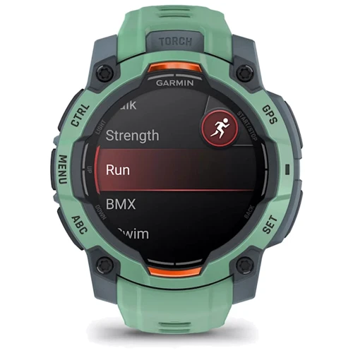 Смарт-часы Garmin Instinct 3 AMOLED 45mm Neotropic with Neotropic Band (010-02936-01): Дисплей 1.2" AMOLED (390x390)