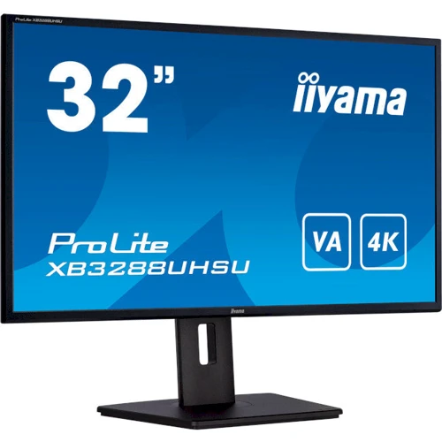 Монитор iiyama XB3288UHSU-B5: Покрытие экрана матовое