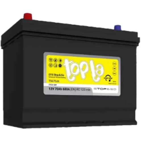Автомобильный аккумулятор Topla 70 Ah/12V EFB Japan (1)