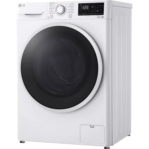 Пральна машина LG F2V3HS7WW: Завантаження білизни (прання), кг 7