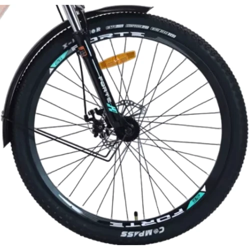 Велосипед Forte EVRIKA сталь.рама 19" колеса 26" блакитний-бежевий (128214)