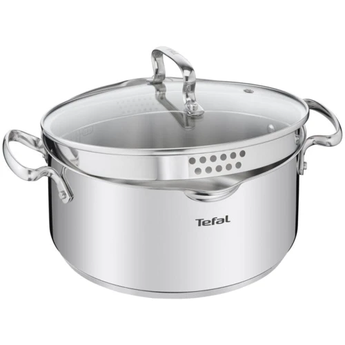 Tefal Duetto+ 10 пр. (G718SA74): Материал корпуса Нержавеющая сталь