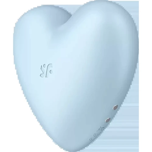 Клиторальный стимулятор Satisfyer Cutie Heart с вибрацией blue