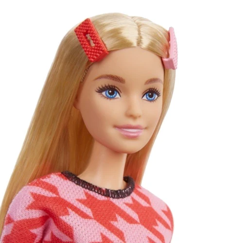 Кукла Barbie Модница в костюме в ломаную клетку (GRB59) фото 3