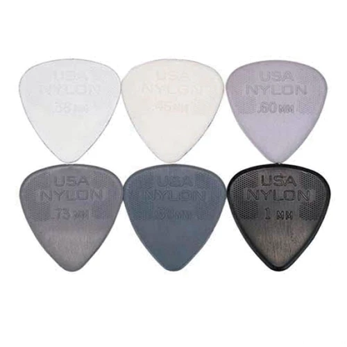 Медиатор Набор медиаторов DUNLOP 4410 NYLON STANDARD CABINET: Материал Нейлон