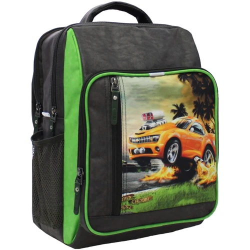Рюкзак шкільний Bagland Школяр 8 л. 327 хакі 4 м (00112702)