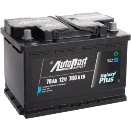 Автомобільний акумулятор AutoPart Plus 6СТ-78 АзЕ