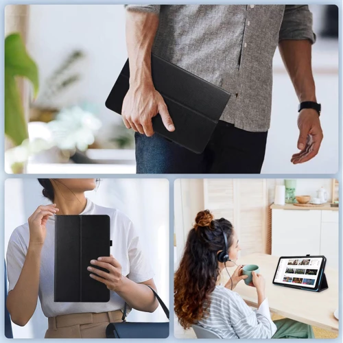 Аксесуар для планшетних ПК BeCover Slimbook Case Black для Blackview Tab 18 12.0 (713716)