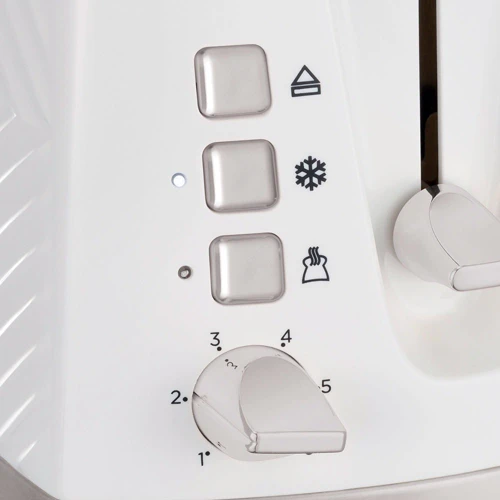 Тостер Russell Hobbs 26391-56 Groove White: Материал корпуса пластик / металл